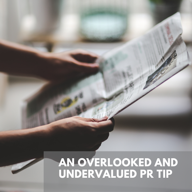 An Overlooked and Undervalued PR Tip