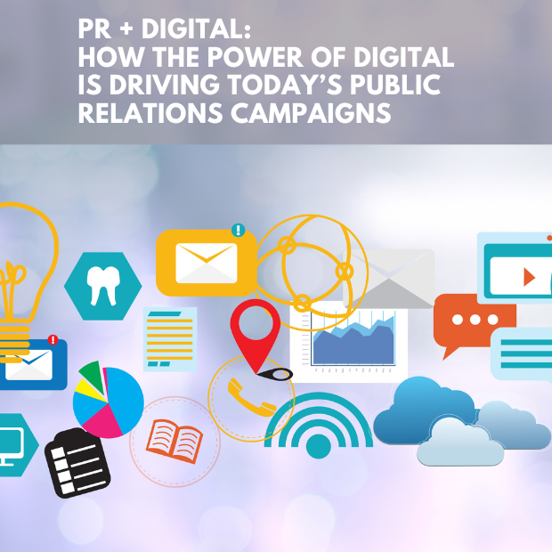 Digital is driving public relations campaigns.