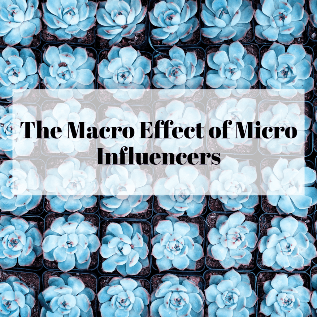 Micro Influencers’ Macro Effect