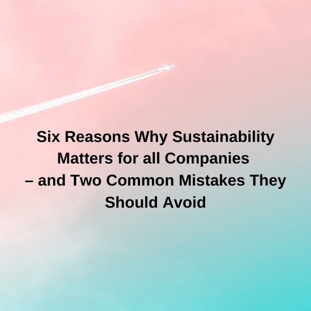 Sustainability Matters