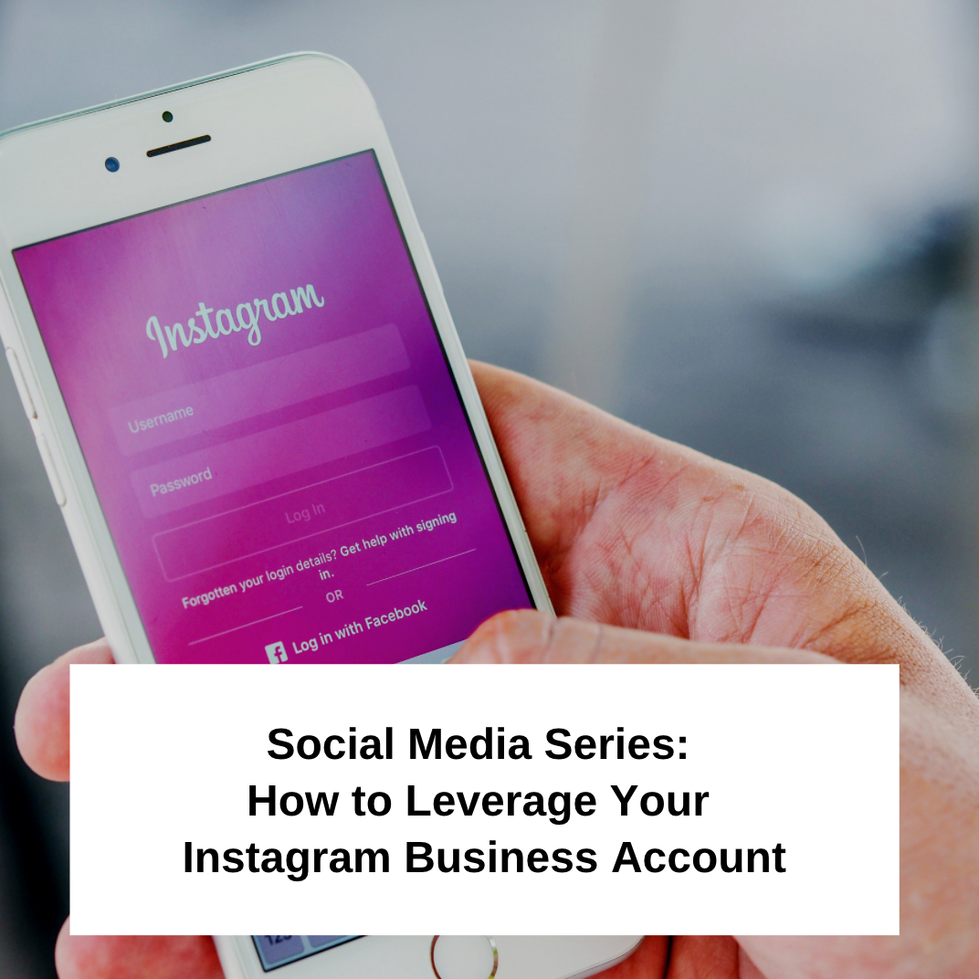 Social Media Series Instagram Business Account